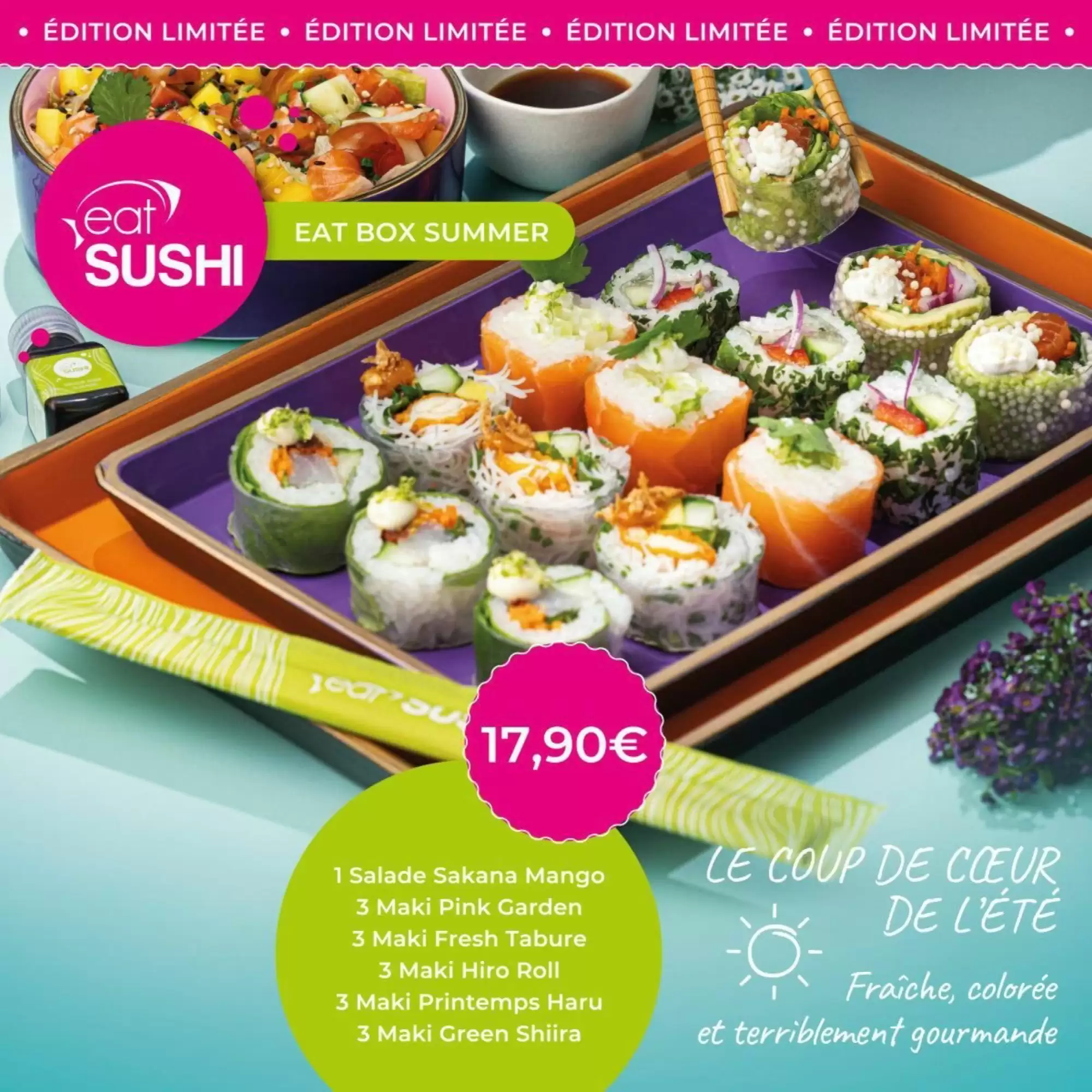 Catalogue Eat Sushi du 21 au 31 août 2026