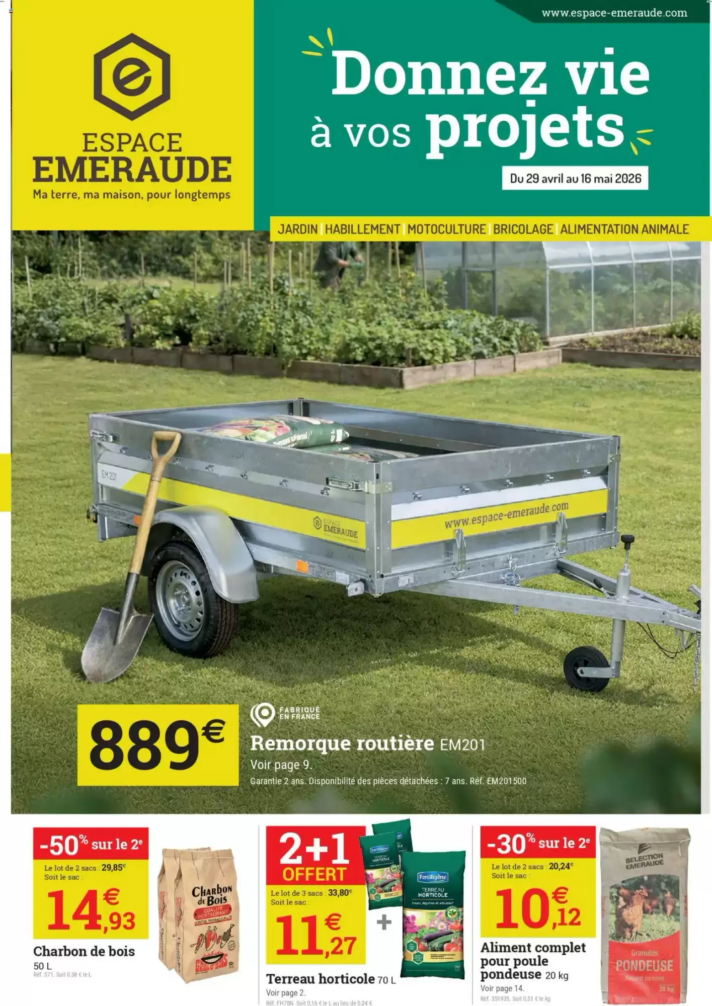 Catalogue Espace emeraude