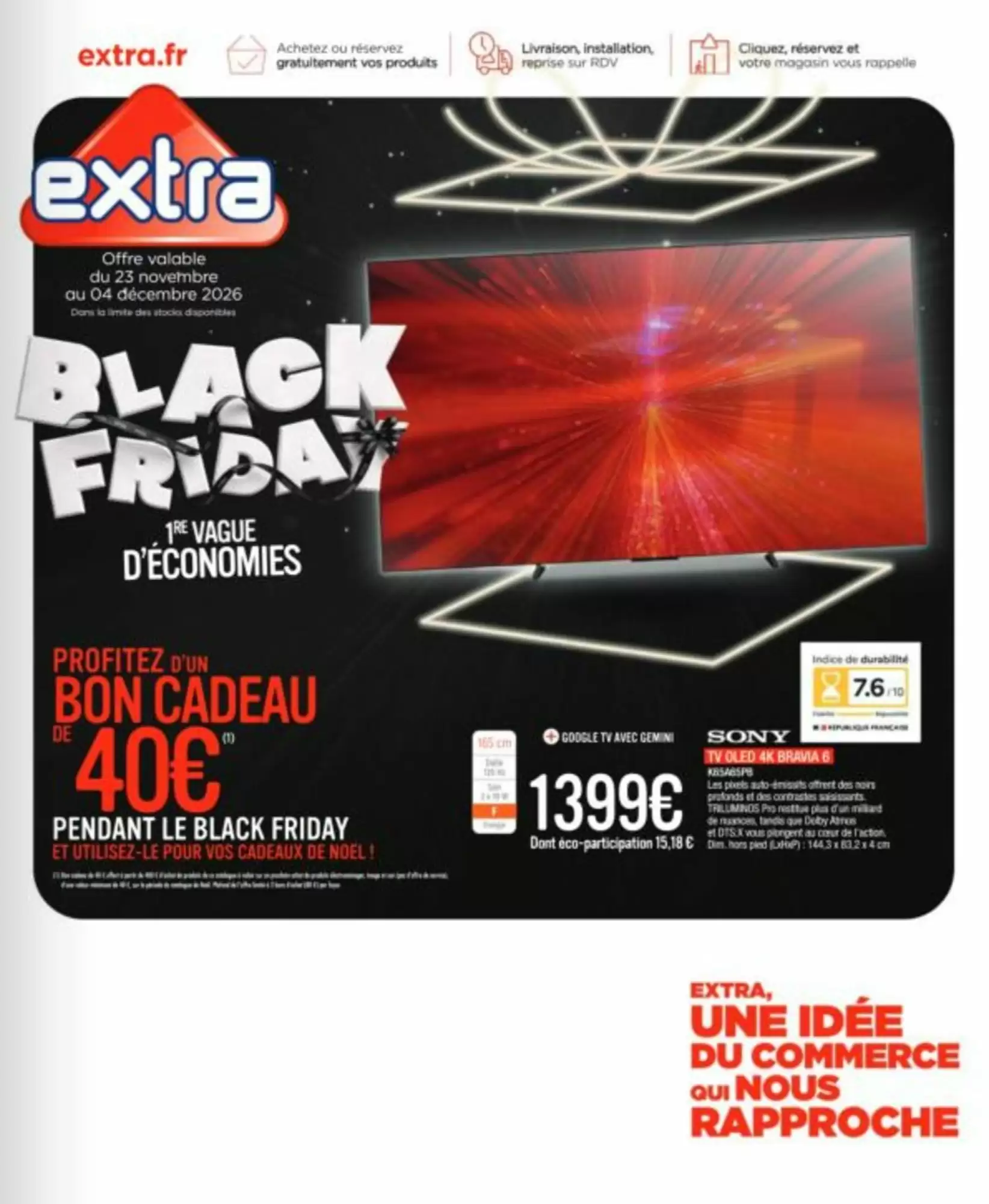 Catalogue Extra du 23 novembre au 4 décembre 2026