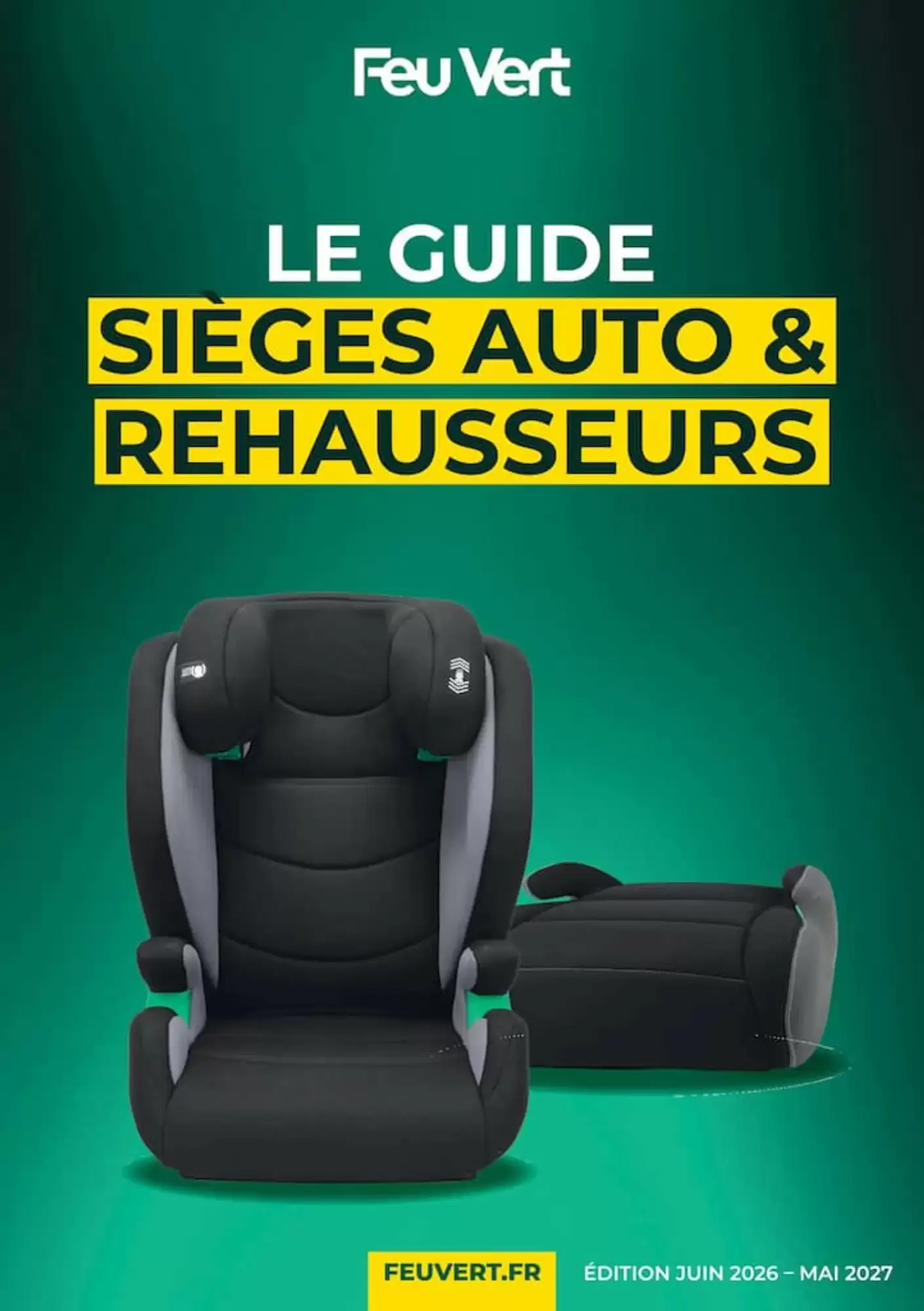 Catalogue Feu Vert du 24 septembre au 31 mai 2027