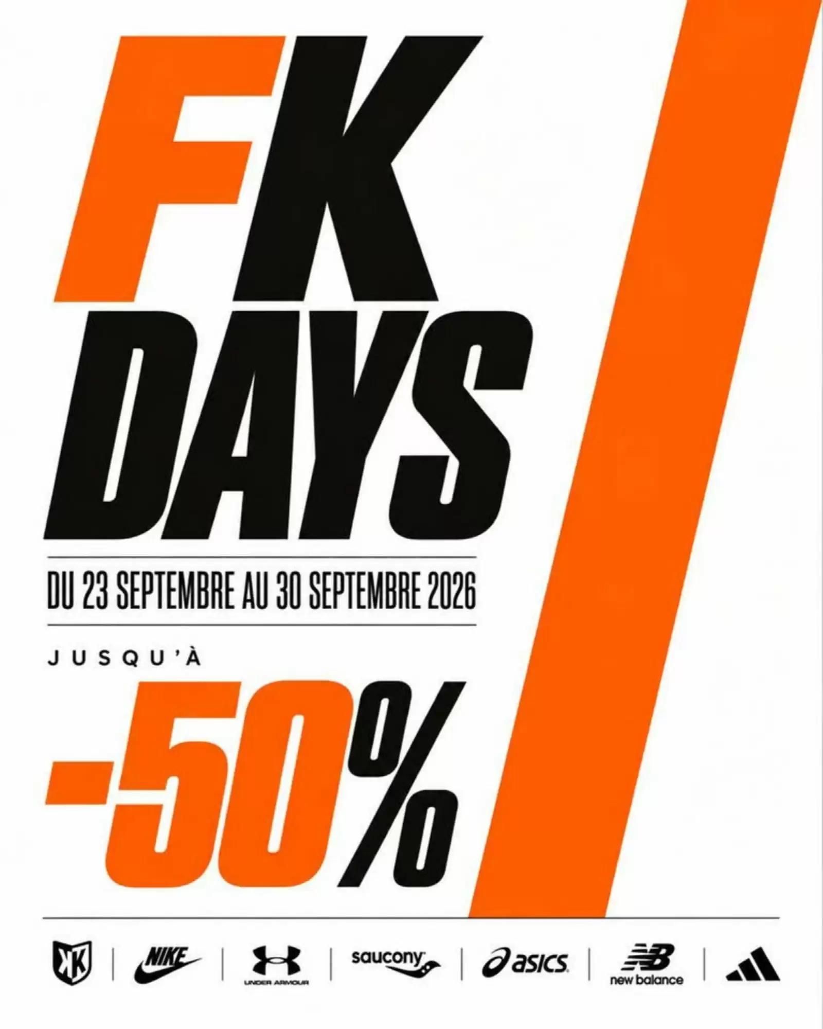 Catalogue Footkorner du 25 au 30 septembre 2026 - Couverture
