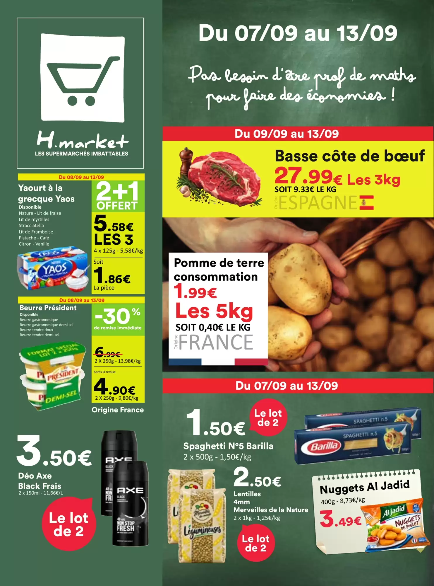 Catalogue Hmarket du 7 au 13 septembre 2026