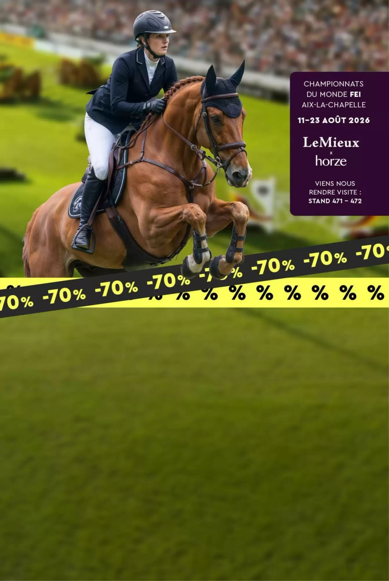 Catalogue Horze du 10 au 23 août 2026 - Couverture