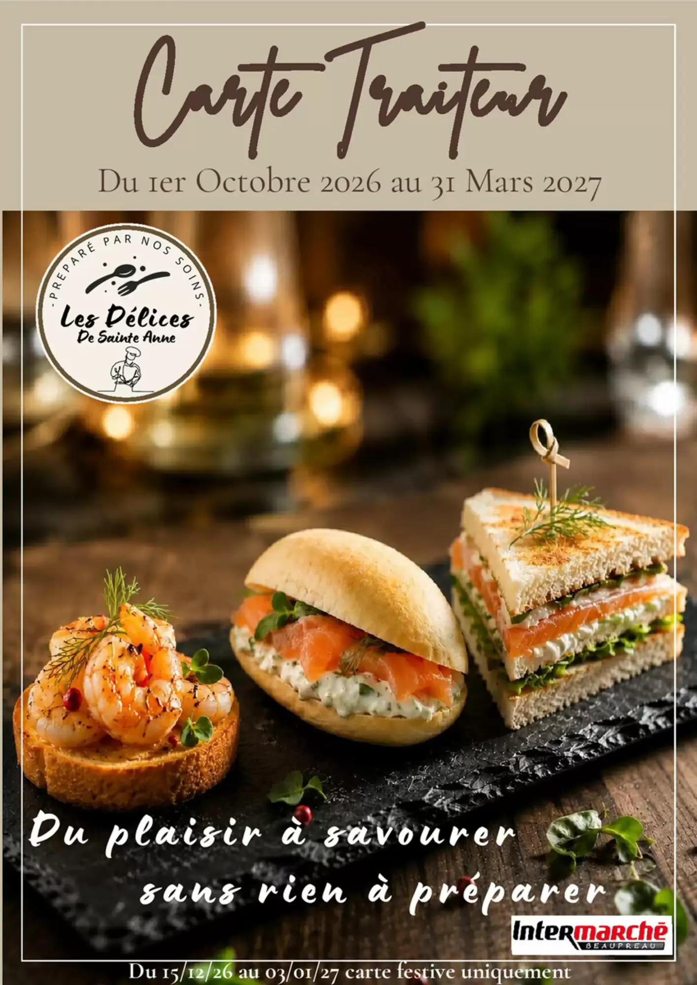 Catalogue Intermarché du 1 octobre au 31 mars 2027