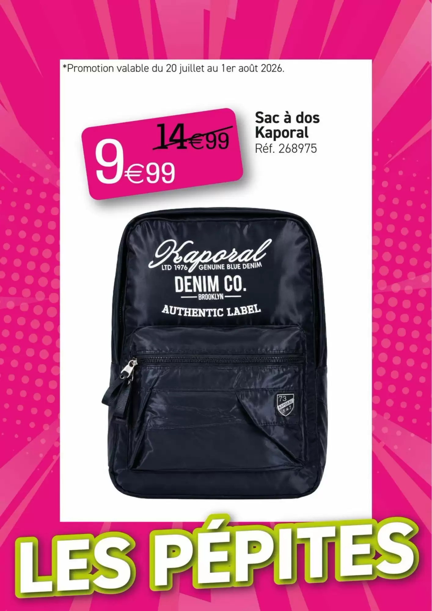 Catalogue Kandy du 27 juillet au 1 août 2026 - Couverture
