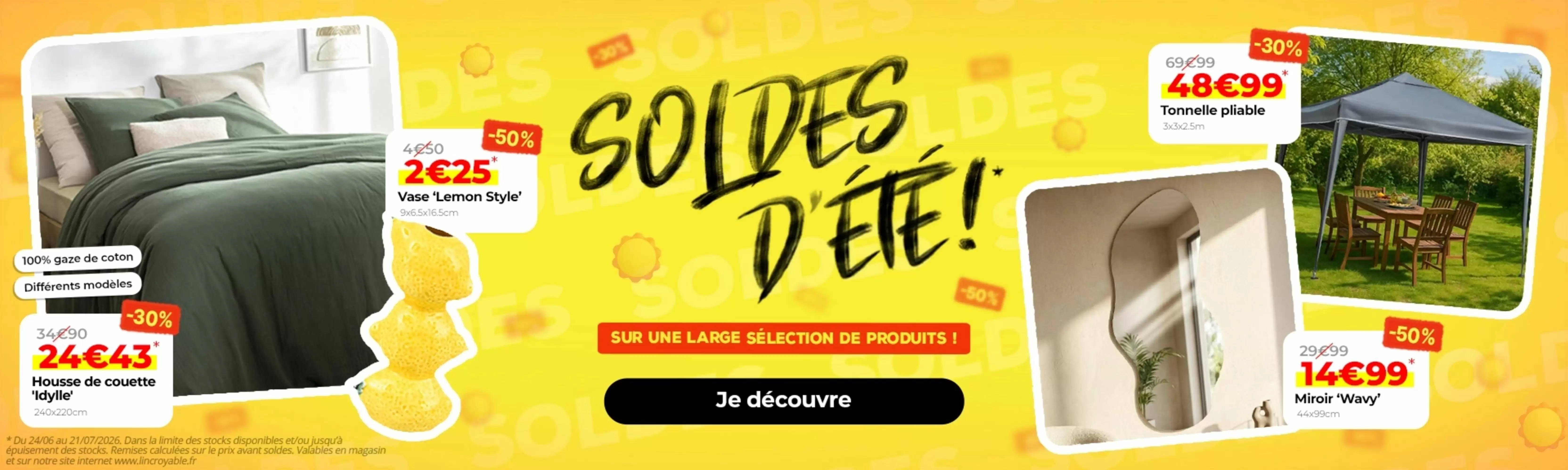 Catalogue L'incroyable du 24 juin au 21 juillet 2026 - Couverture