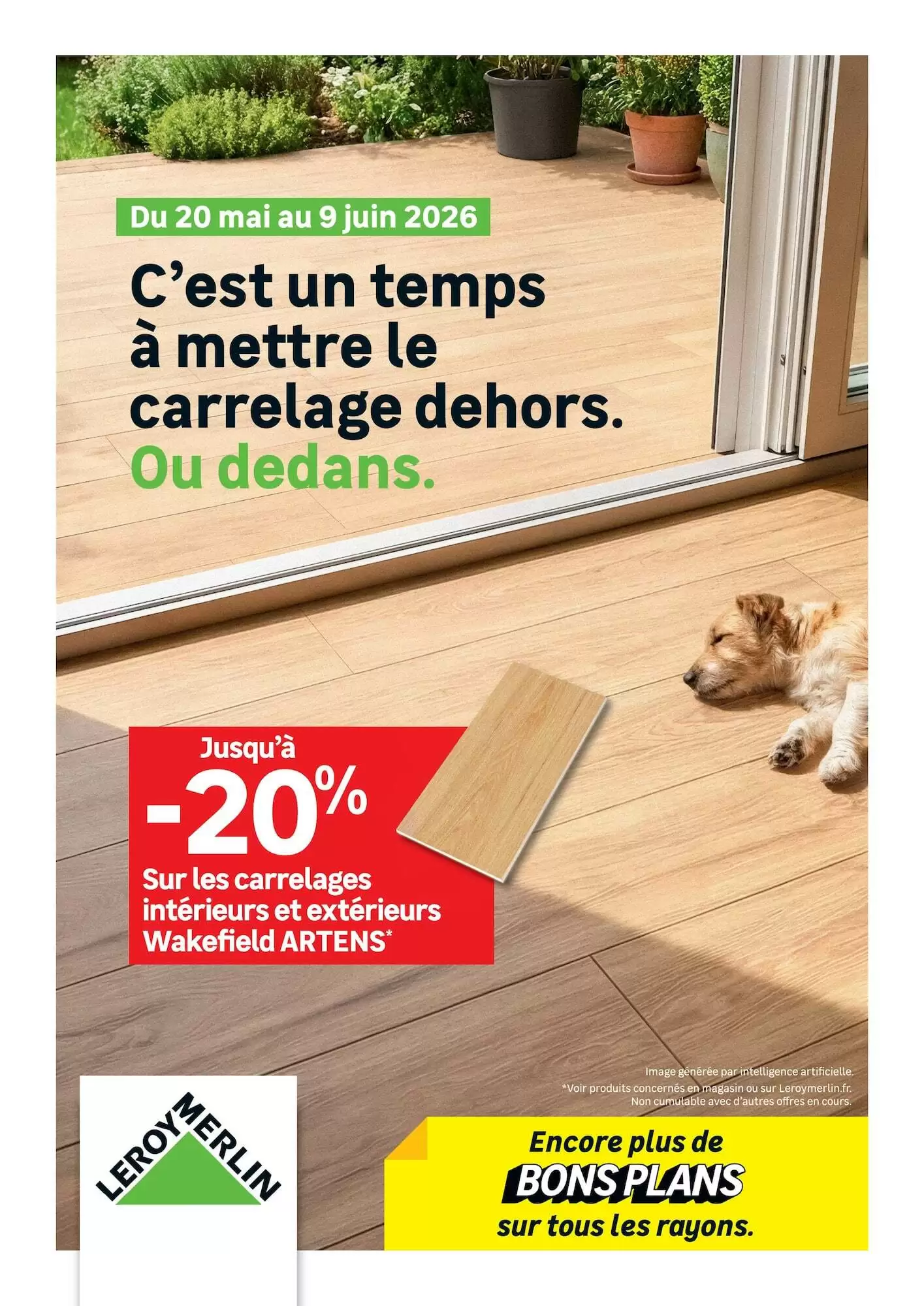 Catalogue Leroy Merlin du 20 mai au 3 juin 2026 - Couverture