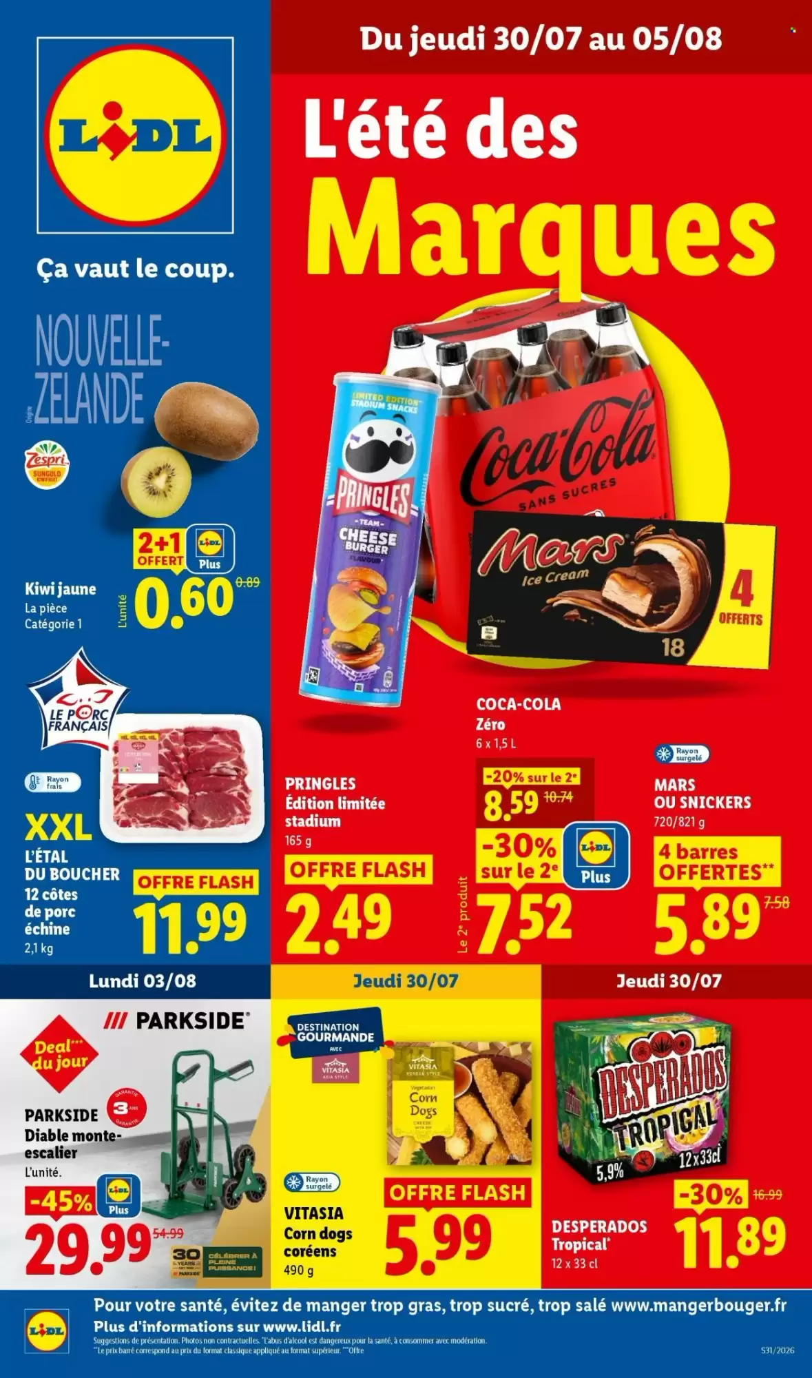 Catalogue Lidl du 30 juillet au 5 août 2026 - Couverture