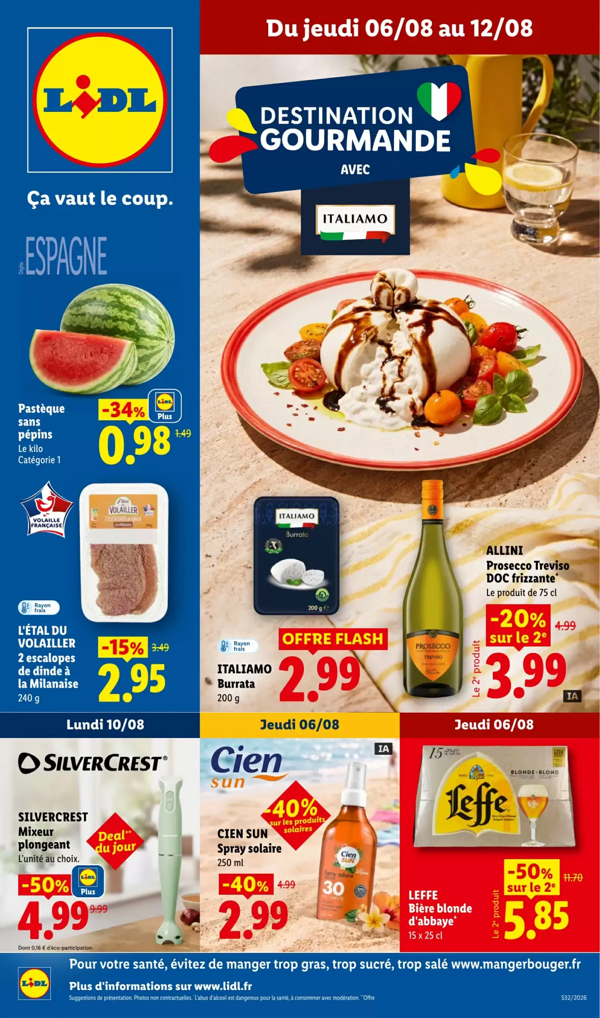 Catalogue Lidl du 6 au 12 août 2026 - Couverture