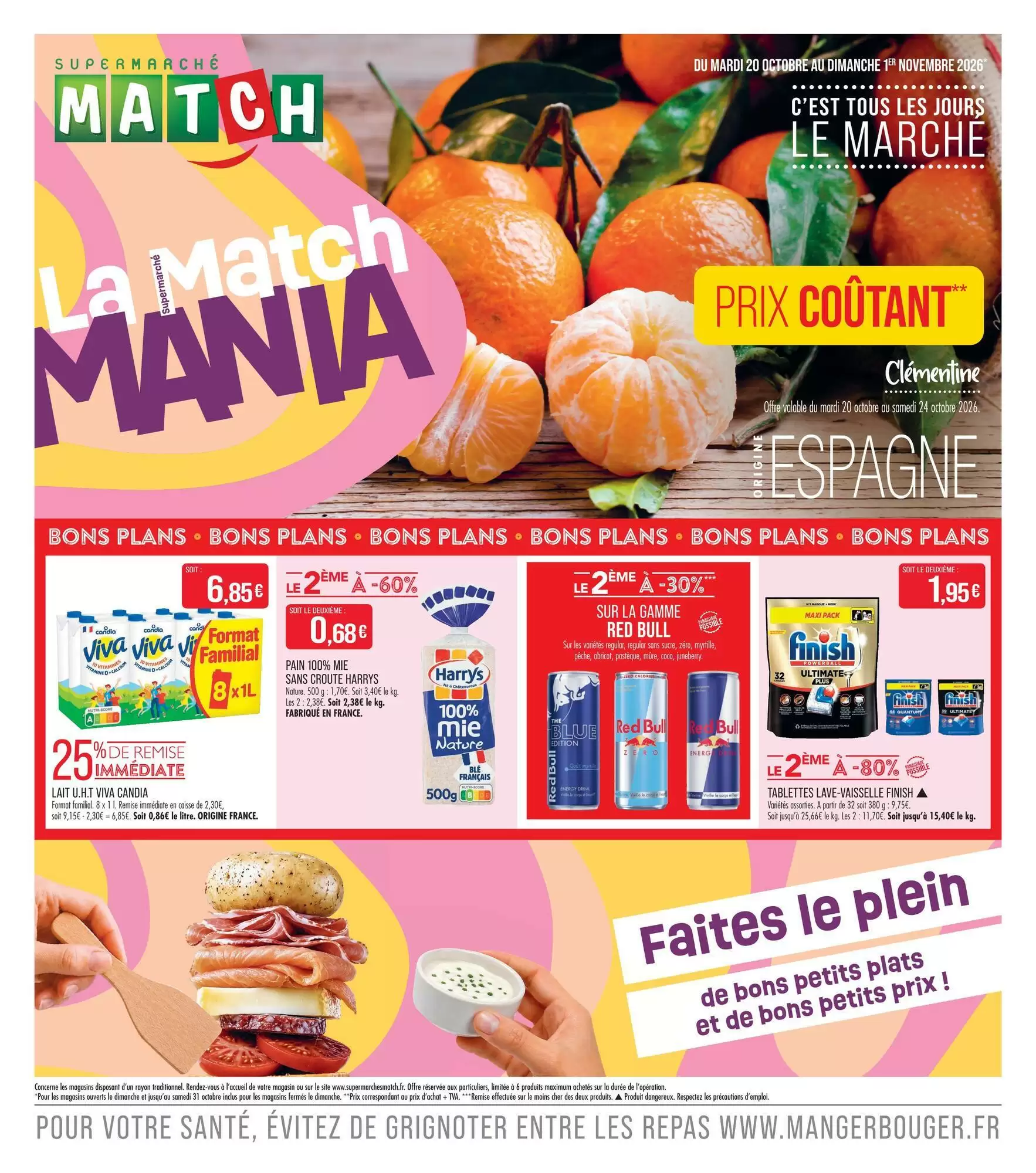 Catalogue Match du 20 au 25 octobre 2026