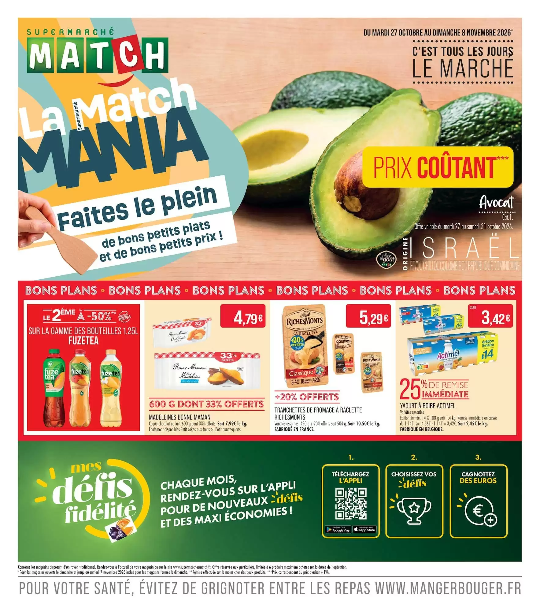 Catalogue Match du 27 octobre au 8 novembre 2026