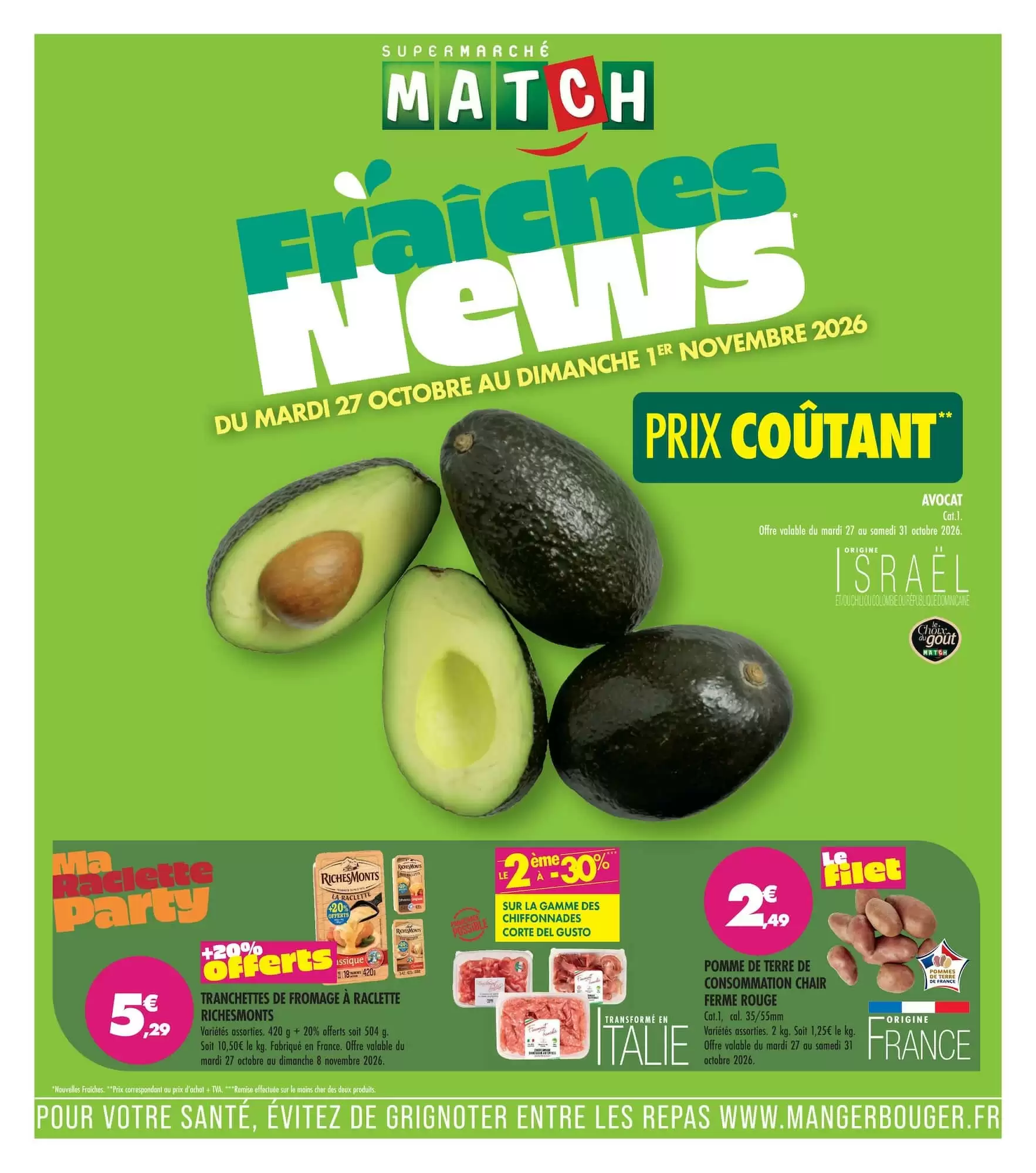 Catalogue Match du 27 octobre au 1 novembre 2026