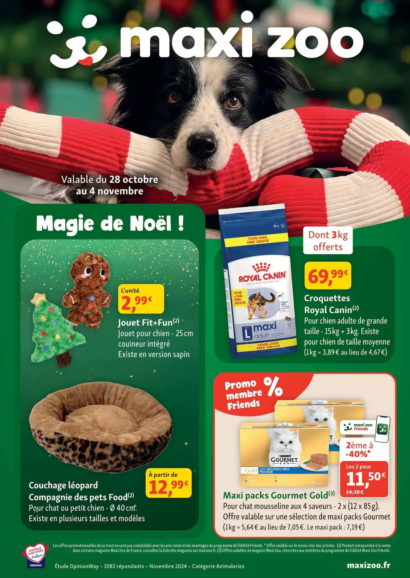 Catalogue Maxi Zoo du 28 octobre au 4 novembre 2026