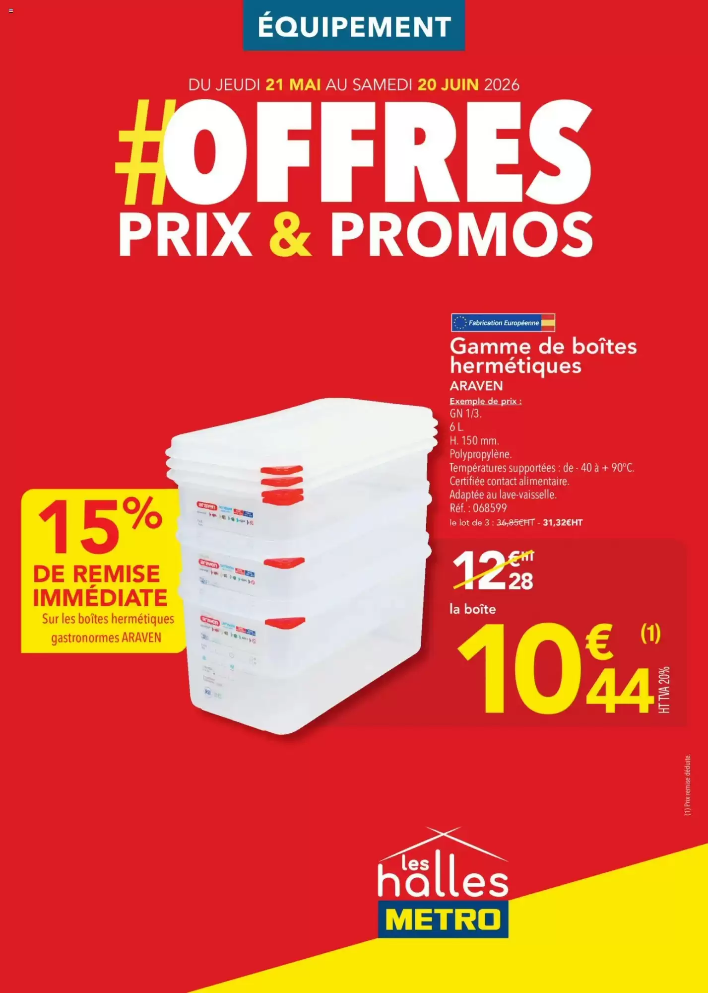 Catalogue METRO - Couverture
