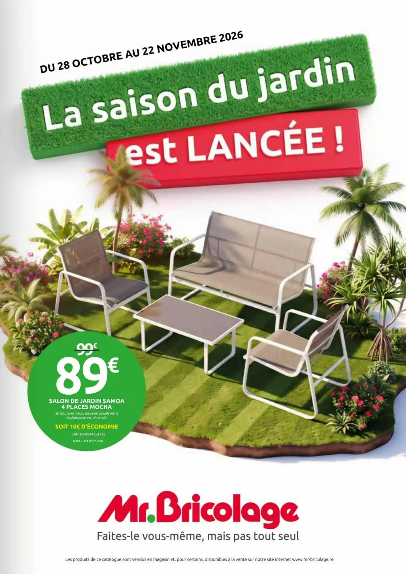 Catalogue Mr Bricolage du 28 octobre au 22 novembre 2026