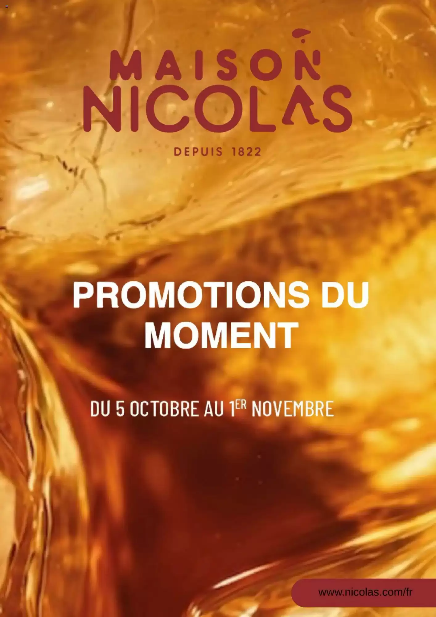 Catalogue Nicolas du 5 octobre au 1 novembre 2026