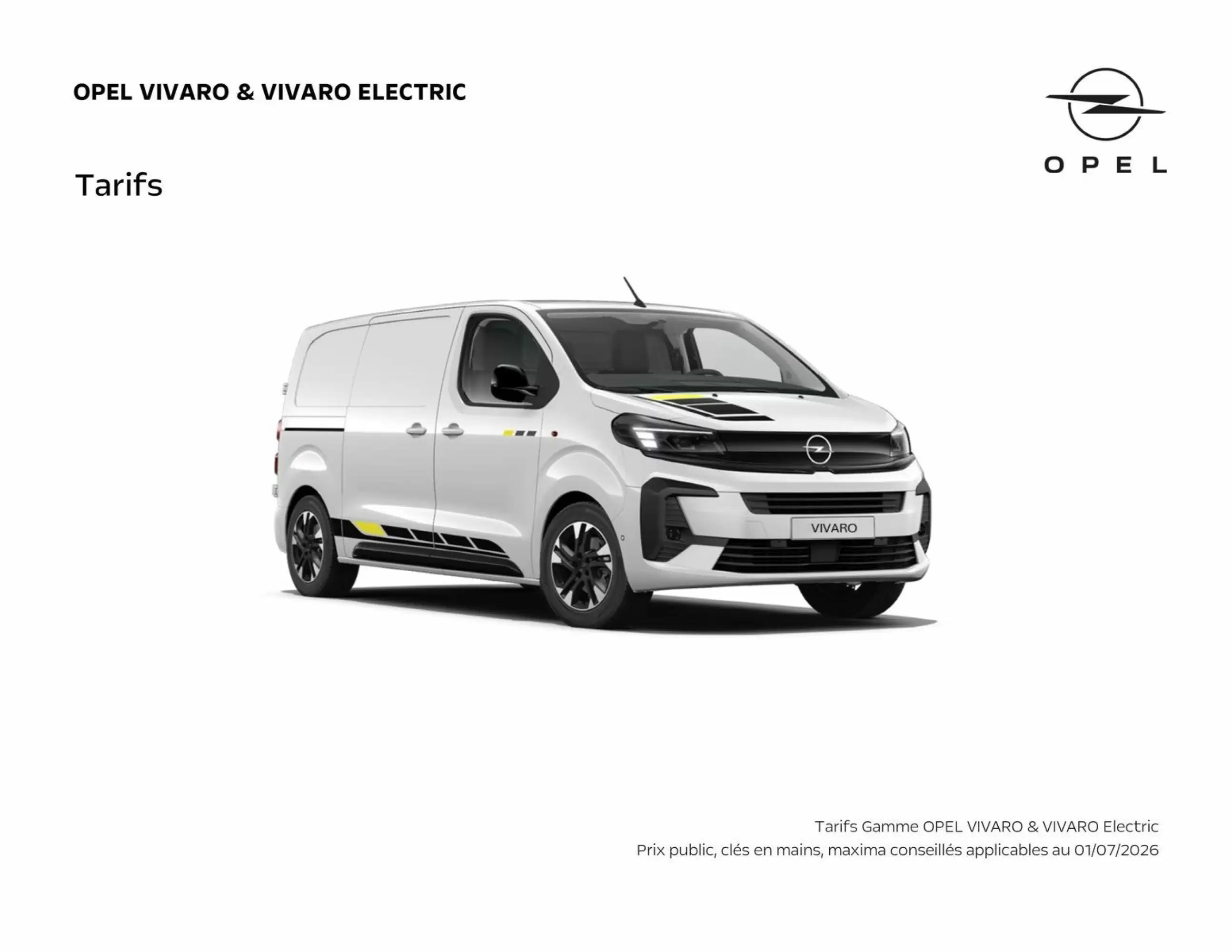 Catalogue Opel du 2 juillet au 31 décembre 2026