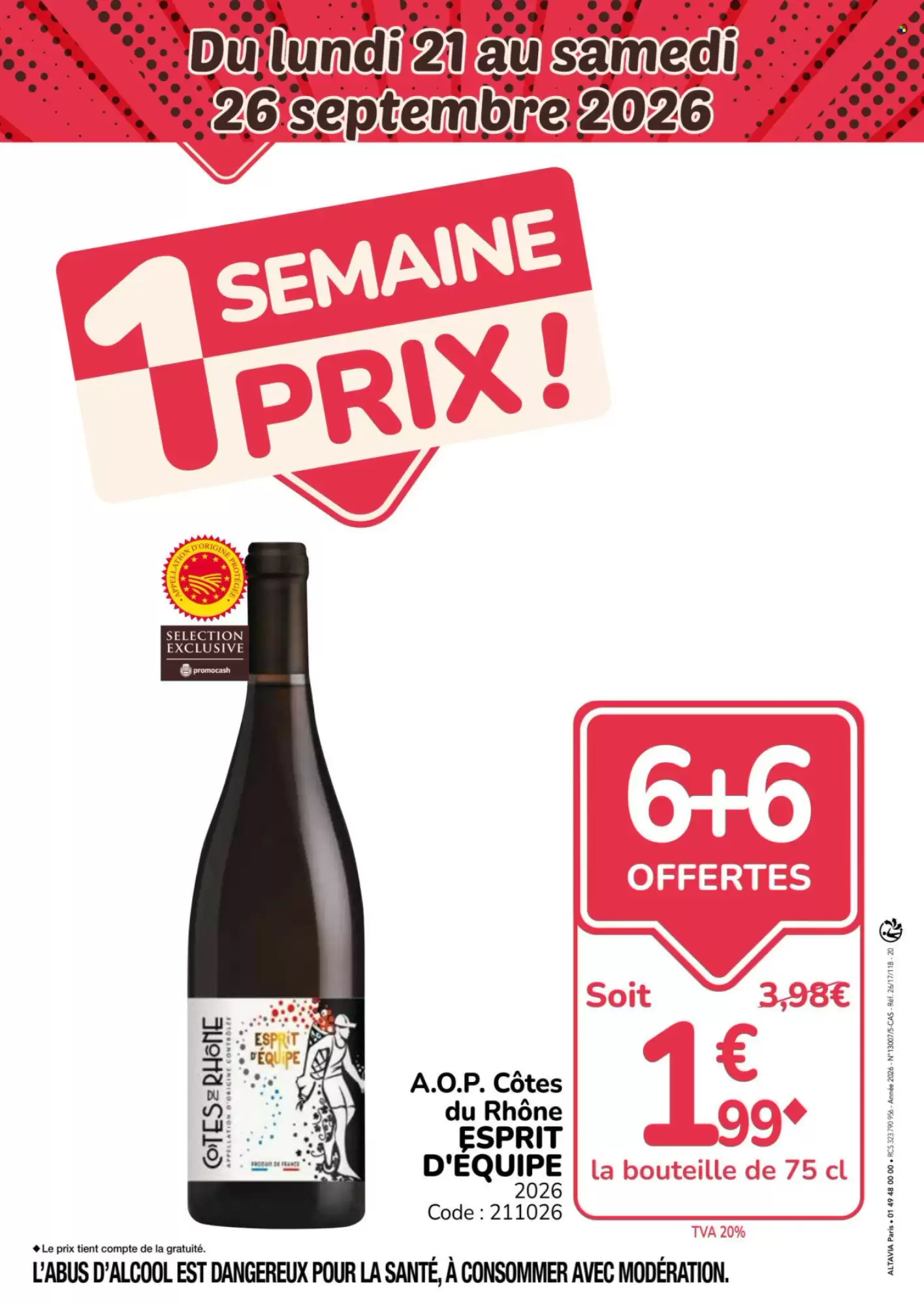 Catalogue Promocash du 21 au 26 septembre 2026