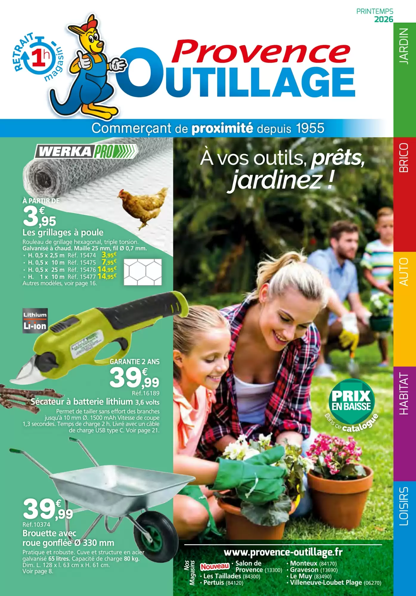 Catalogue Provence Outillage