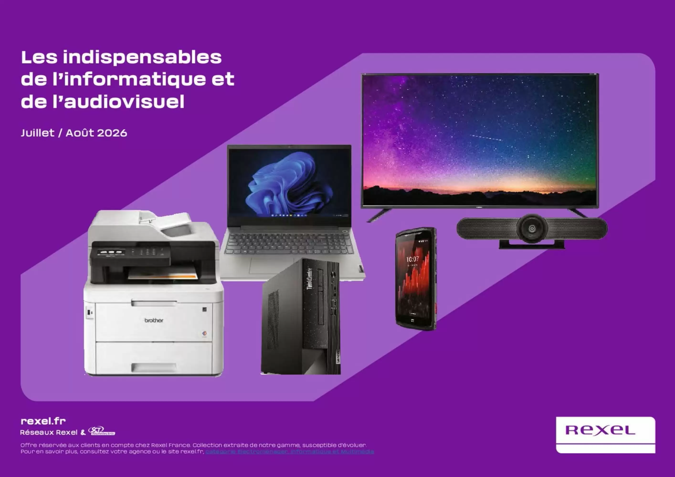 Catalogue Rexel du 1 juillet au 31 août 2026 - Couverture
