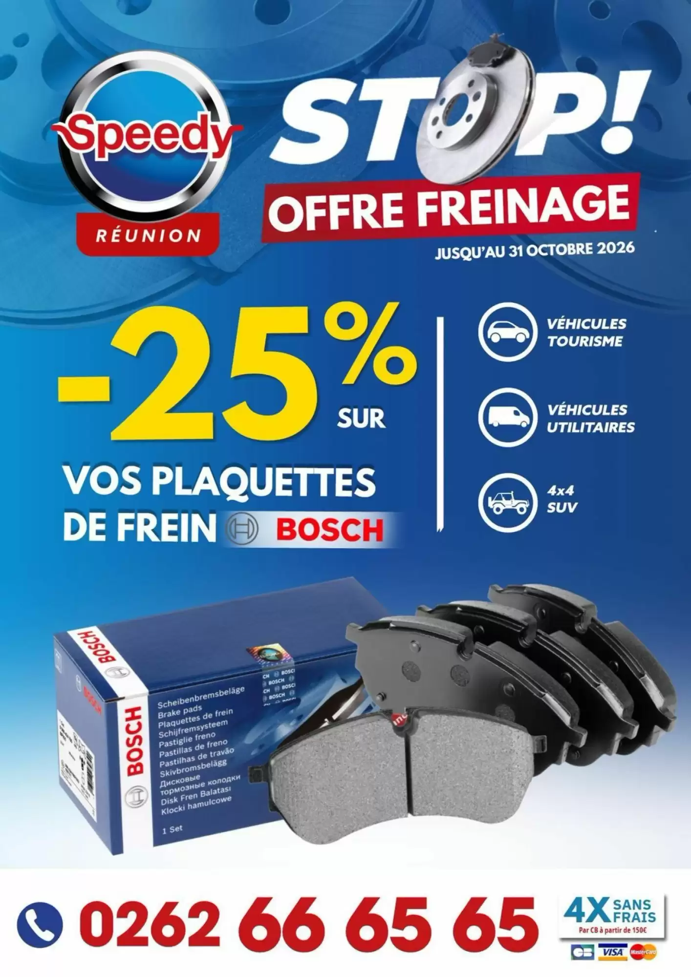Catalogue Speedy du 19 au 31 octobre 2026 - Couverture