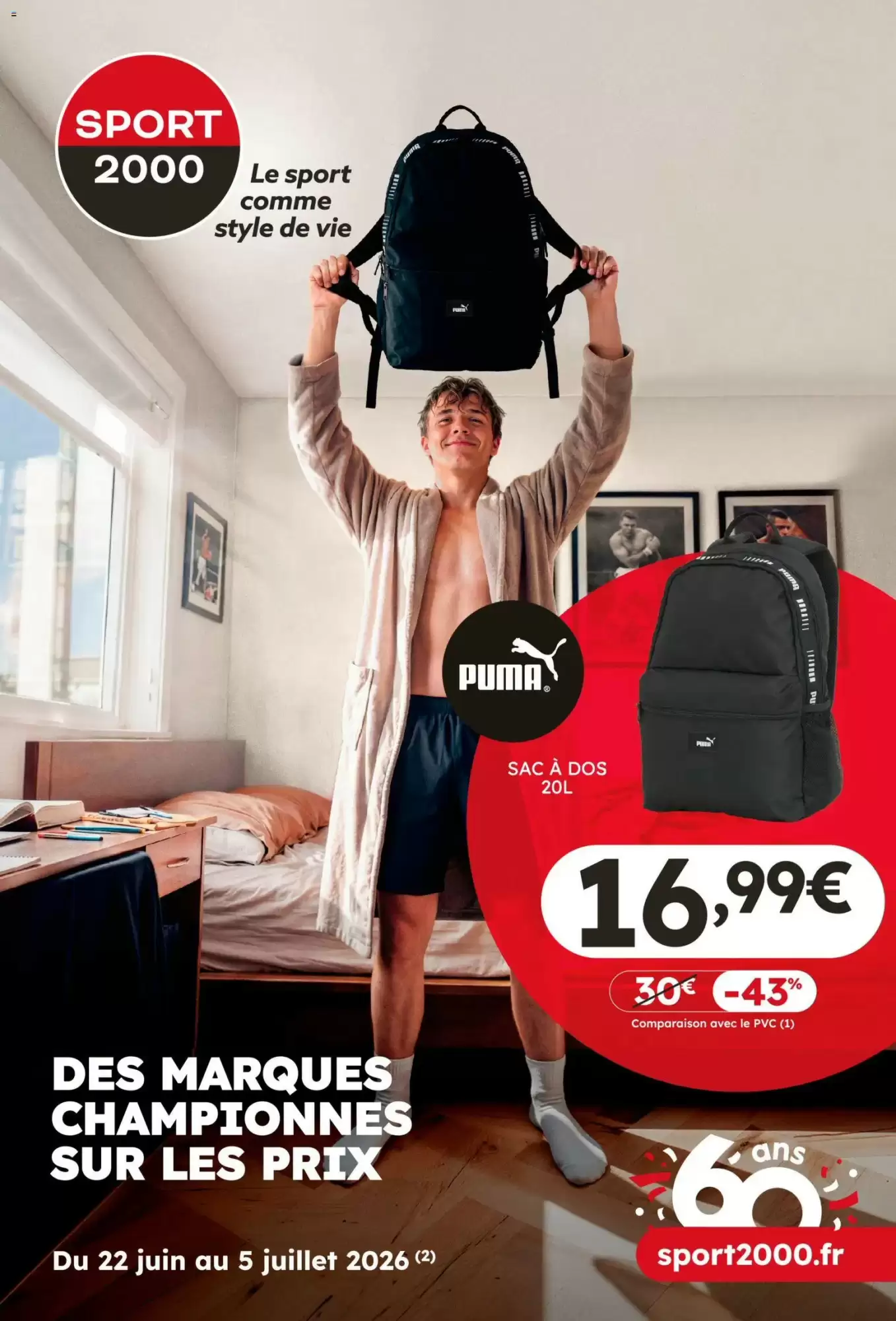 Catalogue Sport 2000 du 22 juin au 5 juillet 2026 - Couverture