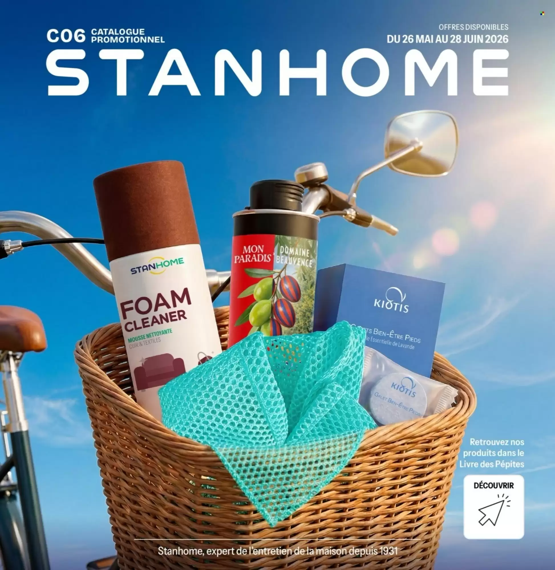 Catalogue Stanhome du 26 mai au 28 juin 2026 - Couverture