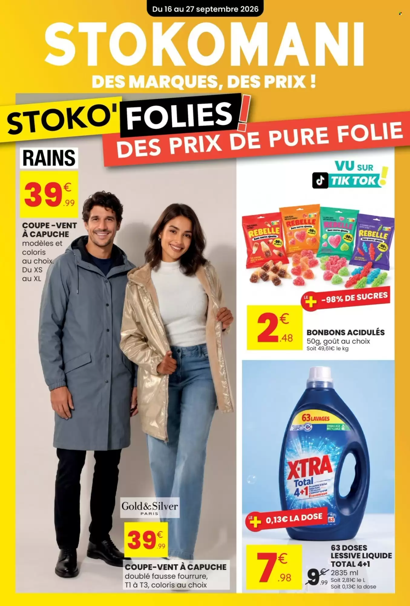 Catalogue Stokomani du 16 au 27 septembre 2026