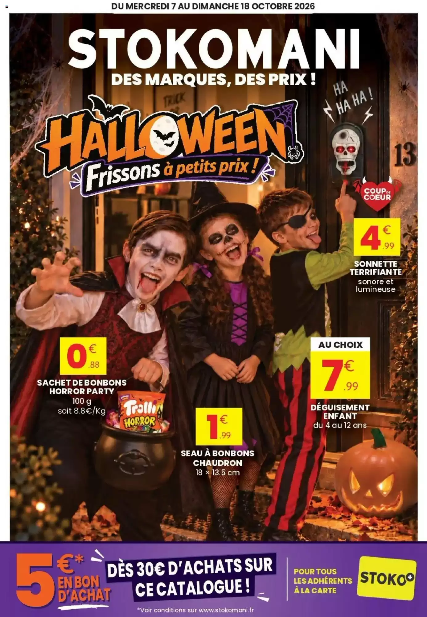 Catalogue Stokomani du 7 au 18 octobre 2026