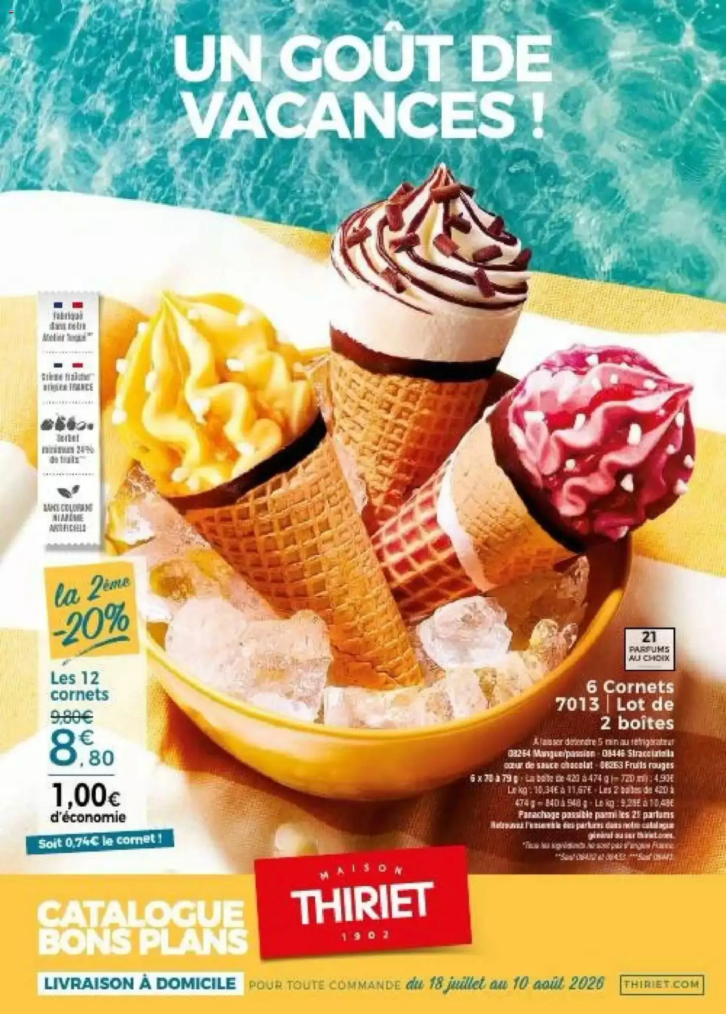 Catalogue Thiriet du 18 juillet au 10 août 2026 - Couverture