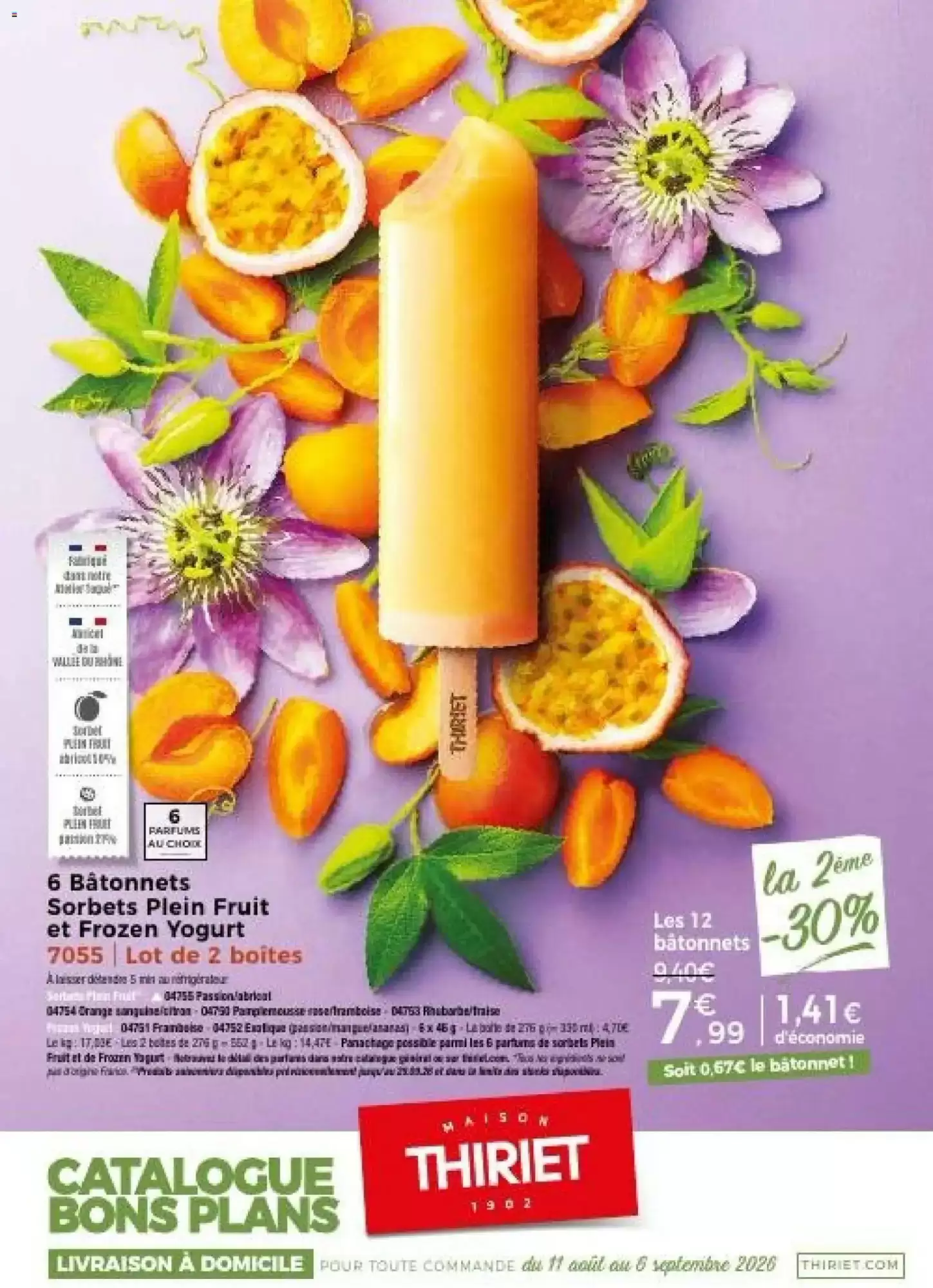 Catalogue Thiriet du 11 août au 6 septembre 2026