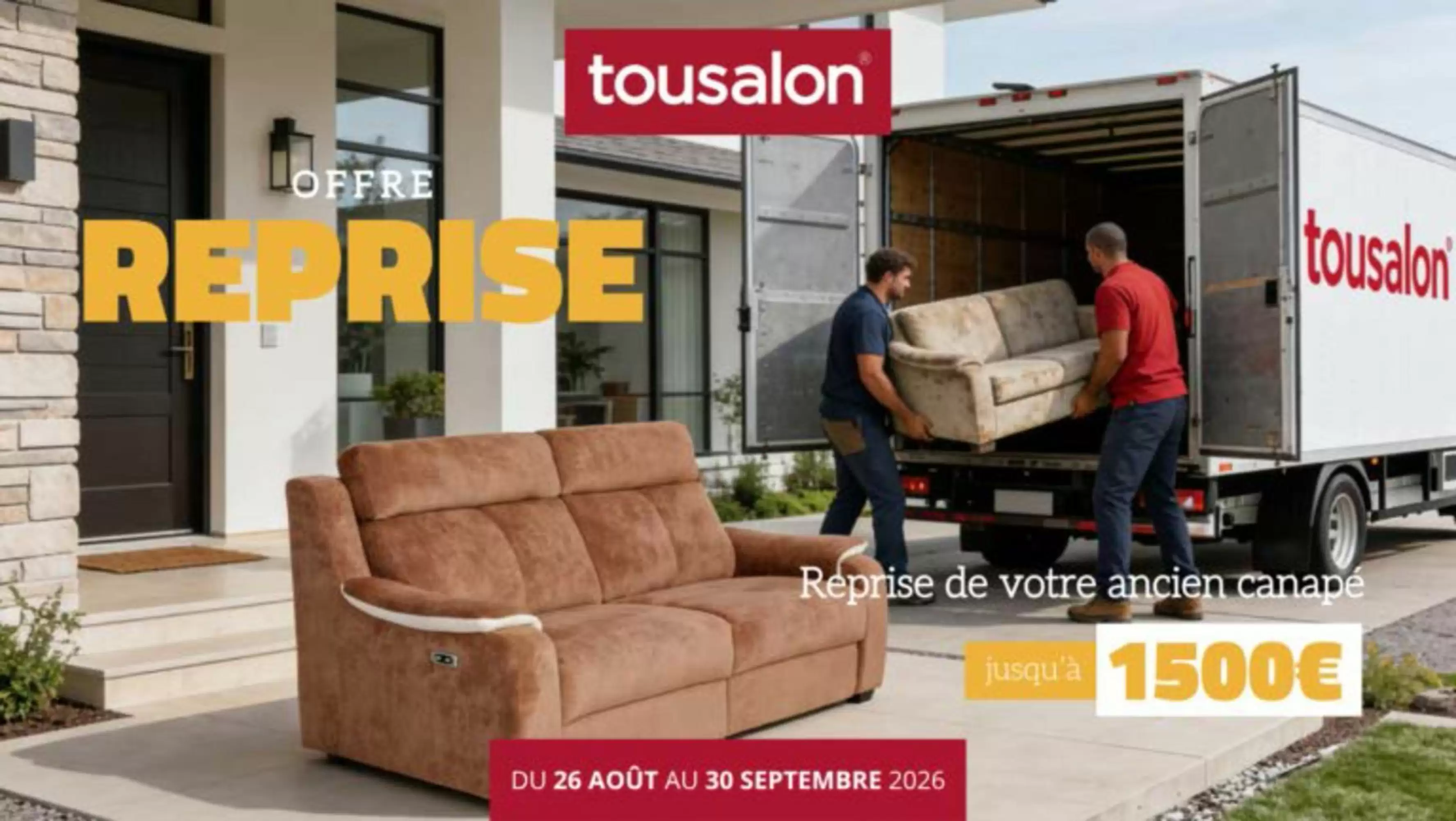 Catalogue Tousalon du 31 août au 30 septembre 2026