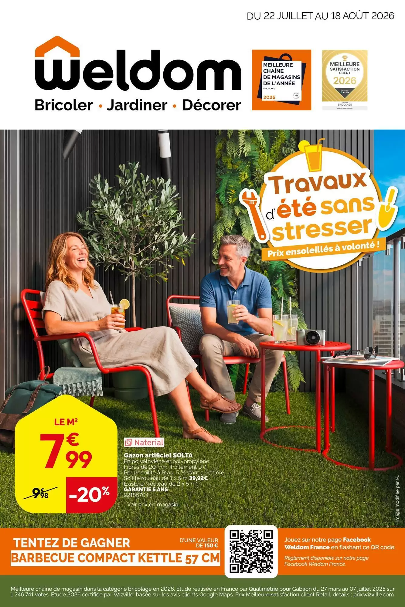 Catalogue Weldom du 22 juillet au 18 août 2026 - Couverture