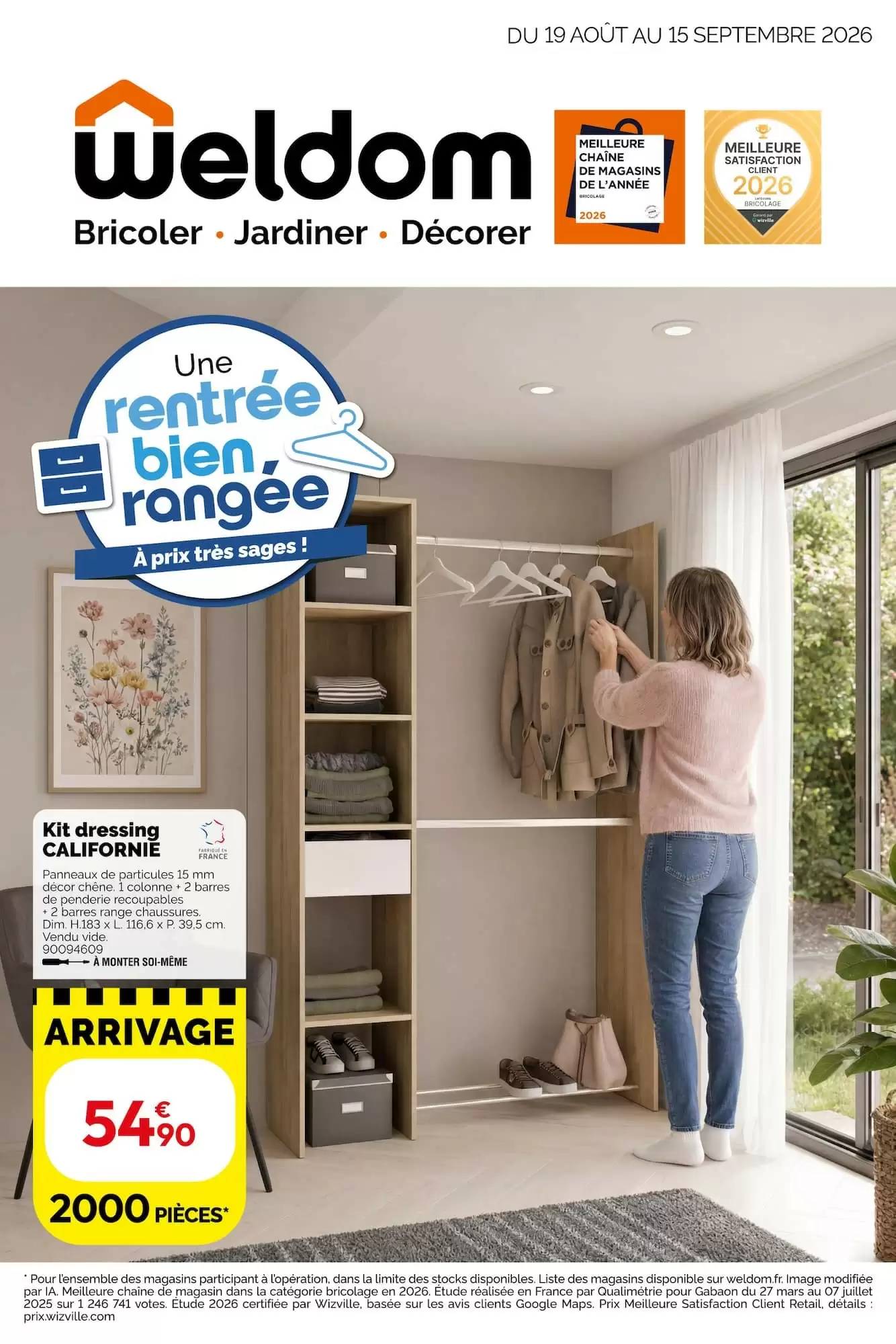 Catalogue Weldom du 19 août au 15 septembre 2026