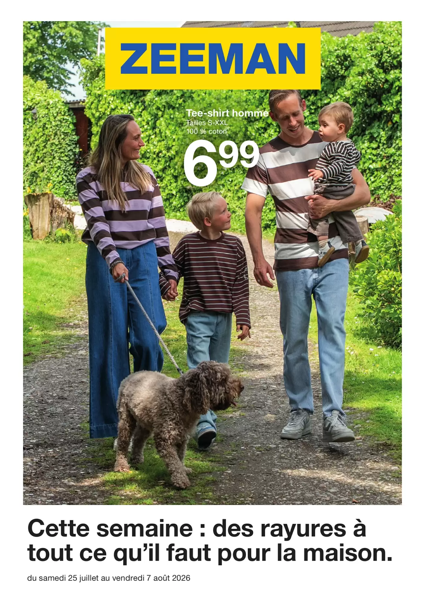 Catalogue Zeeman du 25 juillet au 7 août 2026 - Couverture