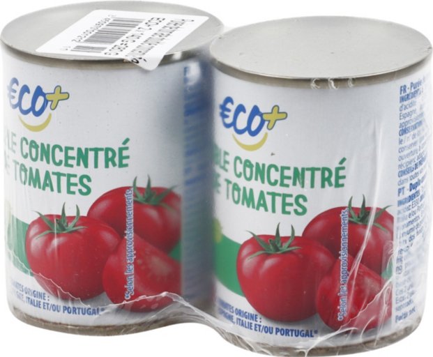 Double Concentré De Tomate-2x140G - ECO +