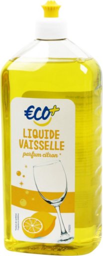 Liquide vaisselle citron - 1l - ECO +