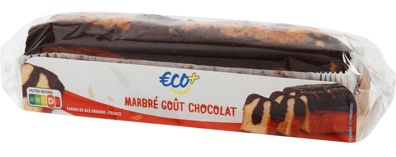 Marbré parfum chocolat - 600 g - ECO +