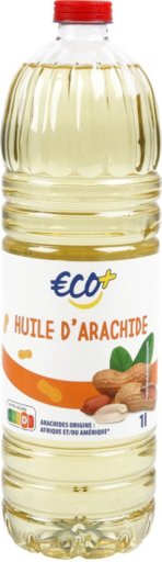 Huile d'arachide - 1L - ECO +
