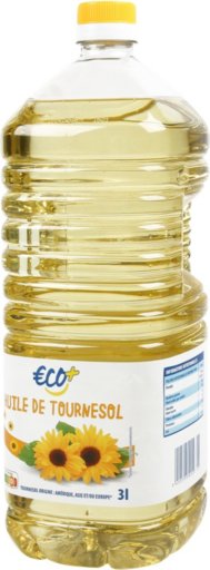 Huile de tournesol - 3L - ECO +