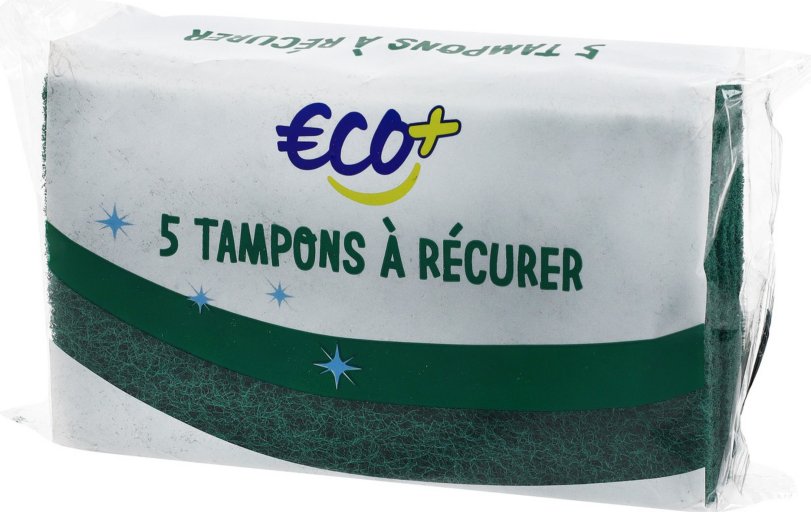 Tampon à récurer x5 - ECO +