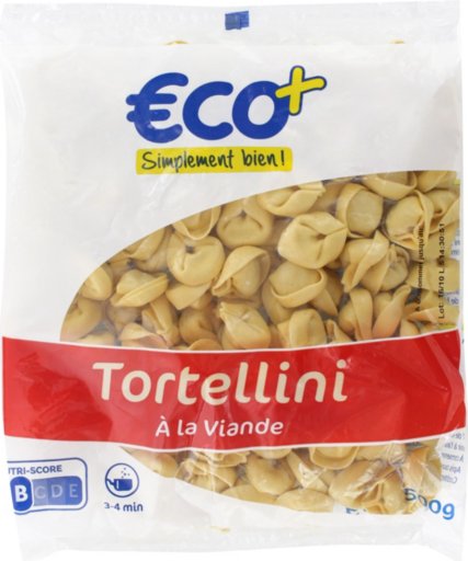 Tortellini A la Viande - 500 G - Eco +