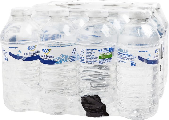 Eau de source - 12 x 50 cl - ECO +