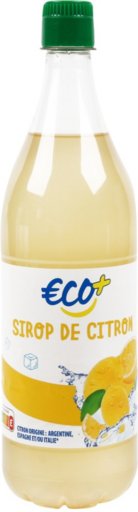 Sirop de citron - 1 l - ECO +