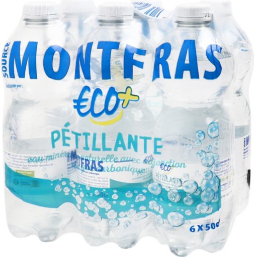 Eau minérale gazeuse - 6 x 50 cl - ECO +