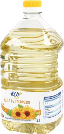 Huile de tournesol - 2L - ECO +