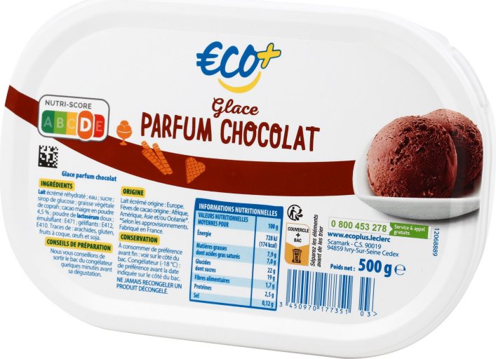 Bac parfum chocolat - 500 g - ECO +