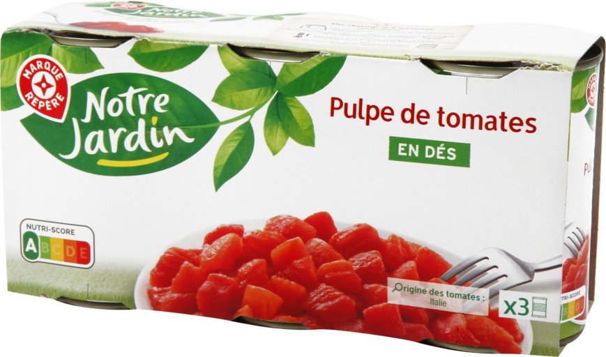 Pulpe De Tomates-3x400G - NOTRE JARDIN