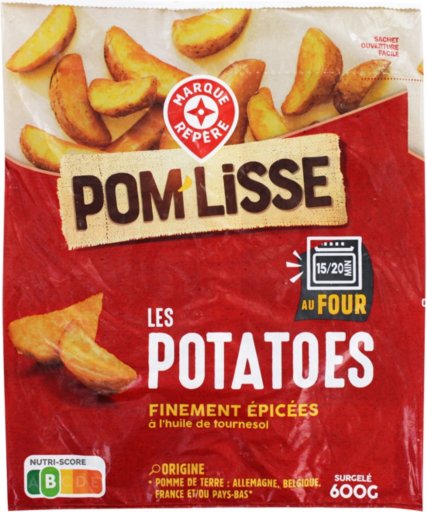 Potatoes nature - 600 g - POM'LISSE