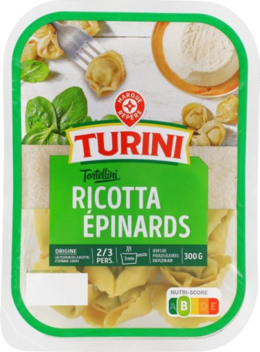 Tortellini ricotta épinards - 300 g - TURINI